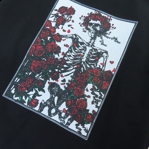 実際に弊社で買取させて頂いた【未使用】GRATEFUL DEAD×Schott/グレイトフルデッド×ショット LS T-SHIRT Skull & Roses/Mの画像 5枚目