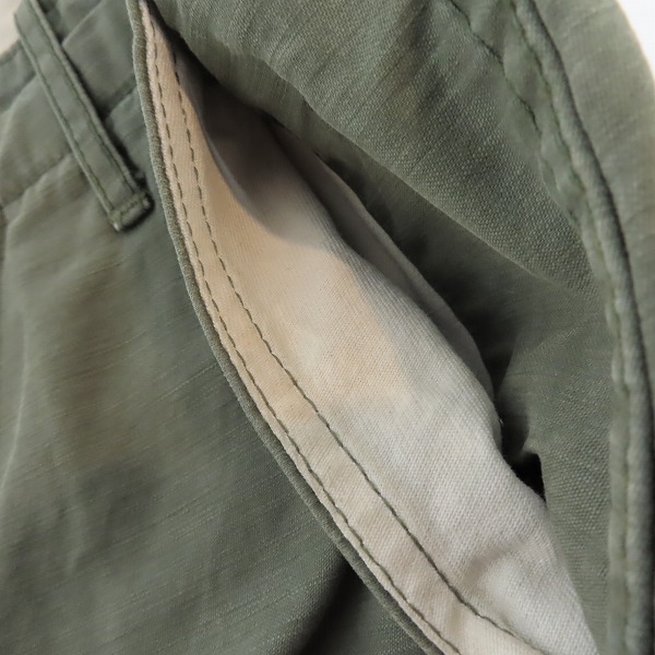 実際に弊社で買取させて頂いたTHE FLAT HEAD/フラットヘッド ダブル ニー カーゴパンツ CGP-01C/32の画像 5枚目