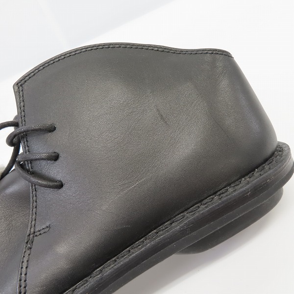 実際に弊社で買取させて頂いたtrippen/トリッペン チャッカ レザーシューズ ブラック/40の画像 6枚目