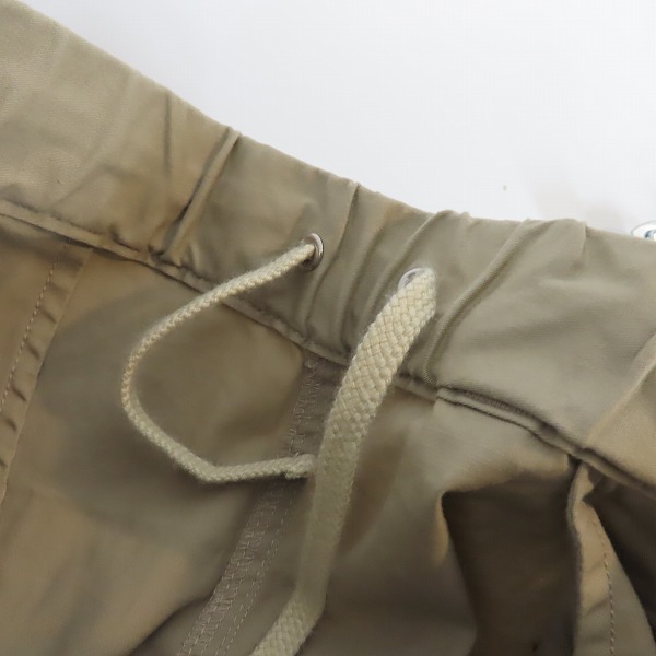 実際に弊社で買取させて頂いたuniform experiment/ユニフォームエクスペリメント STRETCH CHINO RIBBED EASY PANTS イージーパンツ UE-170043 1の画像 4枚目