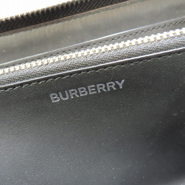 実際に弊社で買取させて頂いたBURBERRY/バーバリー ラウンドファスナー長財布/ウォレットの画像 5枚目