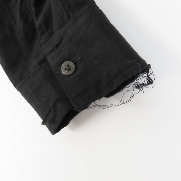 実際に弊社で買取させて頂いた【未使用】The Viridi-anne/ヴィリディアン 20SS コットン塩縮加工シャツ VI-3213-02/1の画像 8枚目