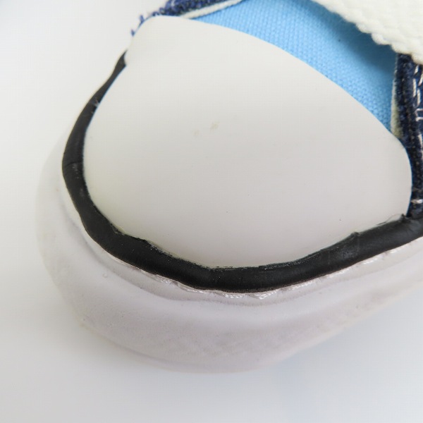 実際に弊社で買取させて頂いたMaison MIHARA YASUHIRO×Nigel Cabourn/ミハラヤスヒロ× ナイジェルケーボン スニーカー/シューズ ネイビー C02FW702/42の画像 6枚目