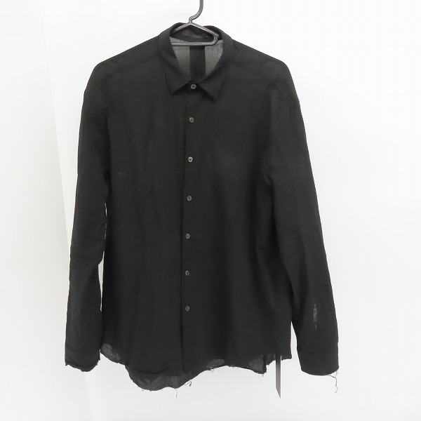 実際に弊社で買取させて頂いた【未使用】The Viridi-anne/ヴィリディアン 20SS コットン塩縮加工シャツ VI-3213-02/1