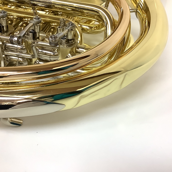 実際に弊社で買取させて頂いた★Hans Hoyer/ハンスホイヤー 801J ベルカット ダブル・ホルン セミハードケース付きの画像 8枚目