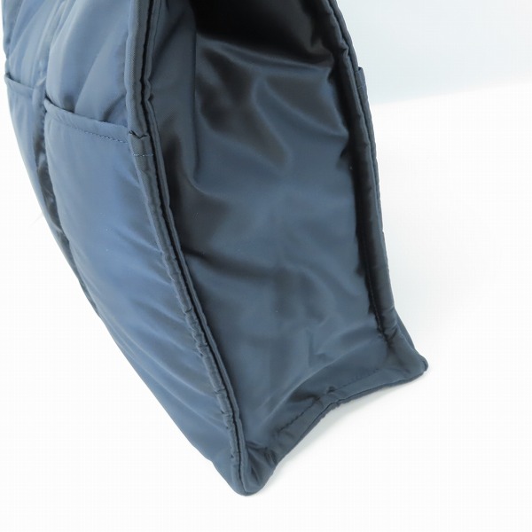 実際に弊社で買取させて頂いた【未使用】HEAD PORTER/ヘッドポーター TANKER/タンカー トートバッグ ネイビーの画像 2枚目