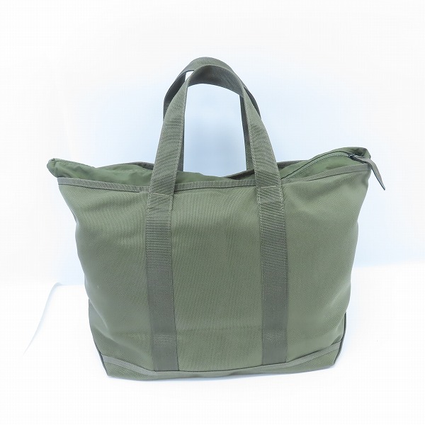 実際に弊社で買取させて頂いたHEAD PORTER/ヘッドポーター ナイロン切り替え トートバッグ カーキの画像 1枚目