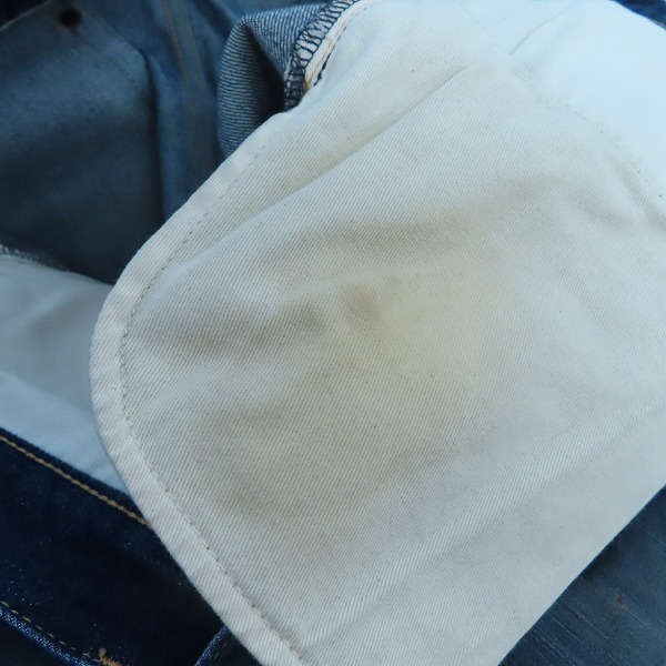 実際に弊社で買取させて頂いたTHE CRIMIE/クライミー STRETCH FABLIC インディゴデニムパンツ Lの画像 6枚目