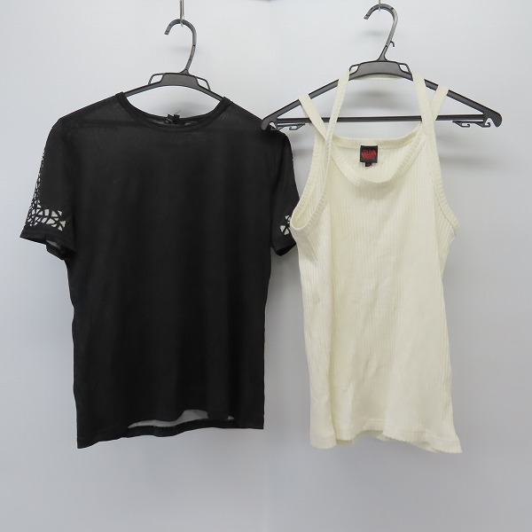 実際に弊社で買取させて頂いたJean Paul Gaultier/ジャンポールゴルチエ タンクトップ/カットソー size：48 2点セット