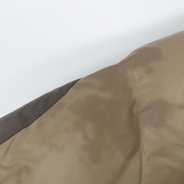 実際に弊社で買取させて頂いたBURBERRY LONDON/バーバリー ロンドン 裏地チェック柄 ダウンジャケット XLの画像 5枚目