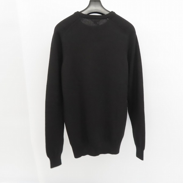 実際に弊社で買取させて頂いた【未使用】HELMUT LANG/ヘルムートラング クルーネック ウールニットセーター/48の画像 1枚目