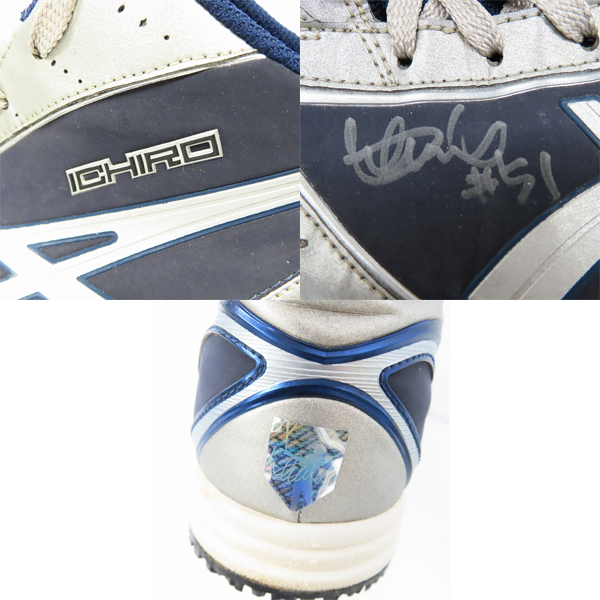 証明書付き/2009年実使用】asics/アシックス イチロー サイン入り 人工