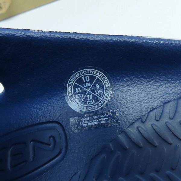 実際に弊社で買取させて頂いたKEEN/キーン Yogui Arts/ヨギ アーツ サンダル 1024636/28の画像 5枚目