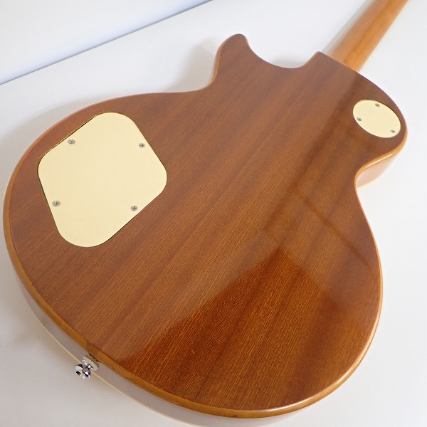 実際に弊社で買取させて頂いた★Epiphone/エピフォン Les Paul Standard Trance Amber/レスポールスタンダード ソフトケース付 の画像 7枚目