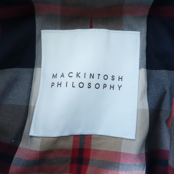 実際に弊社で買取させて頂いたMACKINTOSH PHILOSOPHY/マッキントッシュフィロソフィー ステンカラーコート H1C23-307-26 /40の画像 2枚目