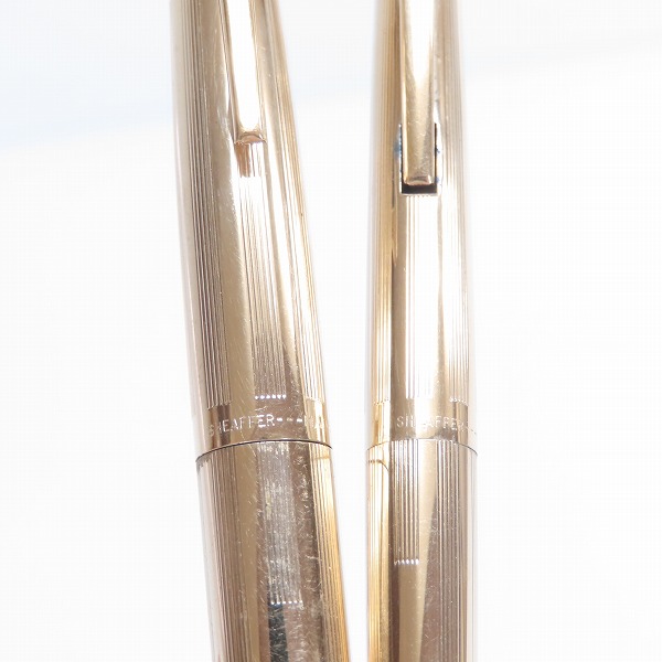 実際に弊社で買取させて頂いたSHEAFFER/シェーファー 万年筆/ボールペン 2点セットの画像 5枚目