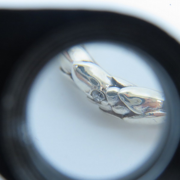 実際に弊社で買取させて頂いた【ギャラ付】Bloody Mary/ブラッディマリー Snowdrop/スノー ドロップ リング w/3ダイヤ 7号の画像 4枚目