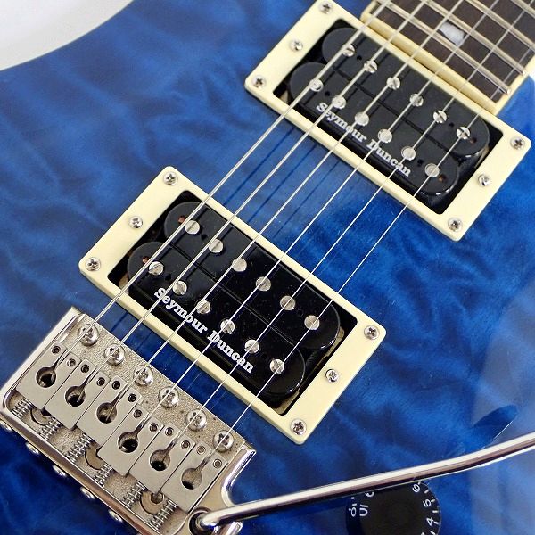 実際に弊社で買取させて頂いた★PRS/Paul Reed Smith/ポールリードスミス SE CUSTOM 24 QM LTD ダンカンPU・タップスイッチ搭載 ギグケース付の画像 5枚目