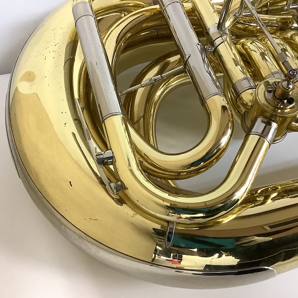 実際に弊社で買取させて頂いた★YAMAHA/ヤマハ  YBB-641II チューバ 4ロータリー ハードケース付きの画像 4枚目
