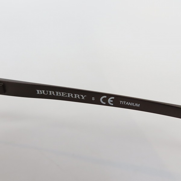実際に弊社で買取させて頂いたBURBERRY/バーバリー チタン 眼鏡/メガネフレーム 1292TDの画像 2枚目