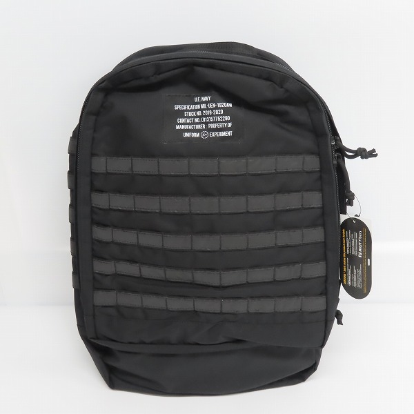 実際に弊社で買取させて頂いた【未使用】uniform experiment/ユニフォームエクスペリメント UEN BACK PACK バックパック UE-192088