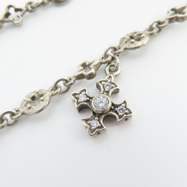 実際に弊社で買取させて頂いたLoree Rodkin/ローリーロドキン サークルモチーフ クロスチャーム デザインチェーンネックレスの画像 4枚目