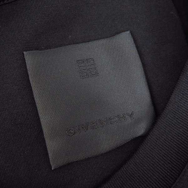 実際に弊社で買取させて頂いた【JPタグ】GIVENCHY/ジバンシィ ロゴプリント 半袖Tシャツ BM713Y3Y6B/Lの画像 2枚目