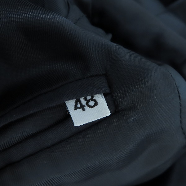 実際に弊社で買取させて頂いたHELMUT LANG/ヘルムートラング タキシードジャケット 48の画像 3枚目