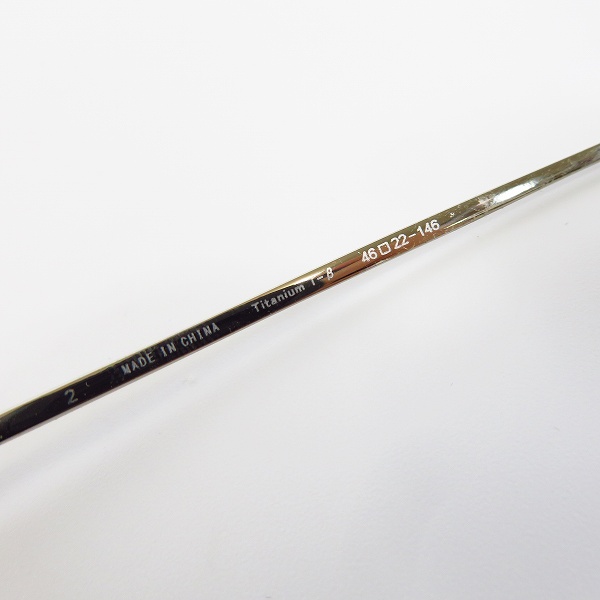 実際に弊社で買取させて頂いたMACKINTOSH PHILOSOPHY/マッキントッシュ チタンフレーム アイウェア/メガネフレーム/眼鏡 MP-1002 の画像 4枚目