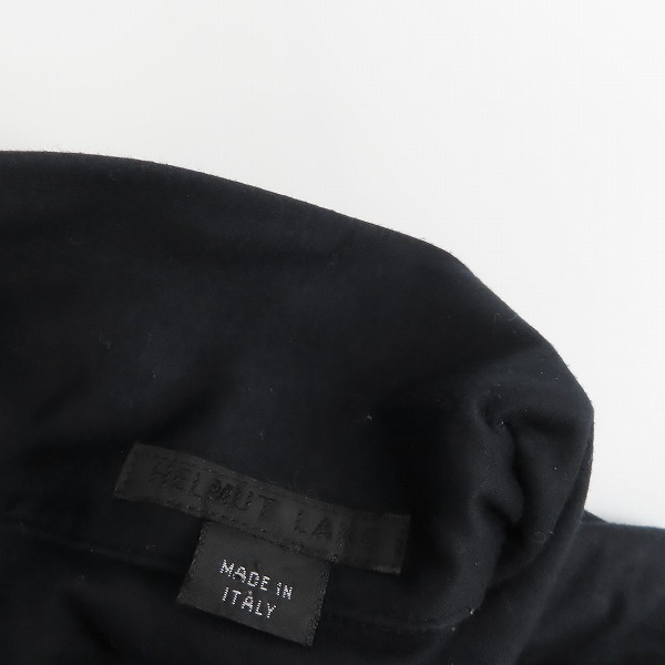 実際に弊社で買取させて頂いたHELMUT LANG/ヘルムートラング 長袖ポロシャツ/Sの画像 6枚目