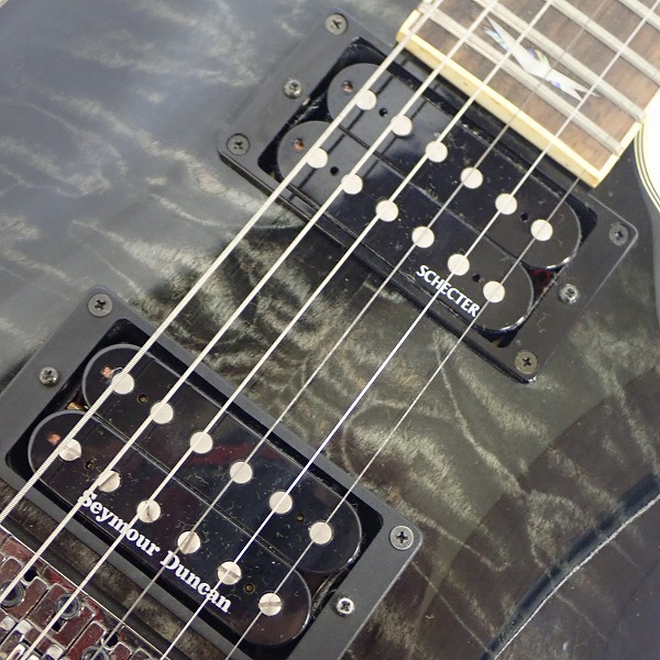 実際に弊社で買取させて頂いた★SCHECTER/シェクター DIAMOND SERIES Omen Extreme FR エレキギター ダンカン製ピックアップ搭載の画像 5枚目