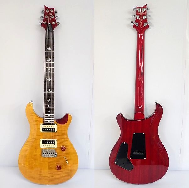実際に弊社で買取させて頂いた★PRS/Paul Reed Smith/ポールリードスミス SE Custom 24 タップスイッチ搭載 バードインレイ ギグケース付 の画像 1枚目