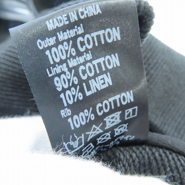 実際に弊社で買取させて頂いたDEAL DESIGN/ディールデザイン ジップアップパーカー ブラック/Lの画像 3枚目