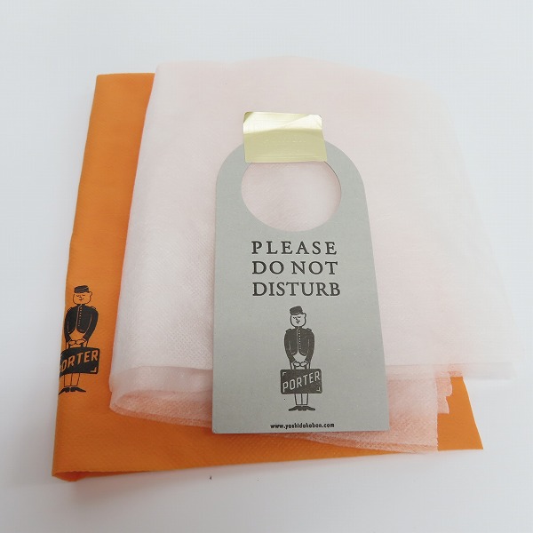 実際に弊社で買取させて頂いた【未使用】PORTER/ポーター WITH/ウィズ ポーチ セカンドバッグ クラッチバッグ ブラック 016-01077 の画像 8枚目