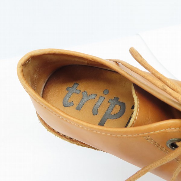 実際に弊社で買取させて頂いたtrippen/トリッペン レースアップ レザーシューズ 9501/40の画像 4枚目