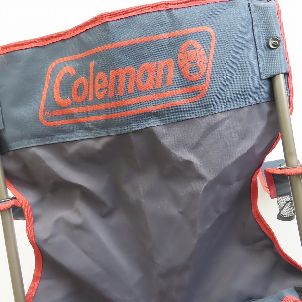 実際に弊社で買取させて頂いたColeman/コールマン リゾートチェア グリーンドット 2000026735/アームチェア 2000026731 2点セットの画像 6枚目