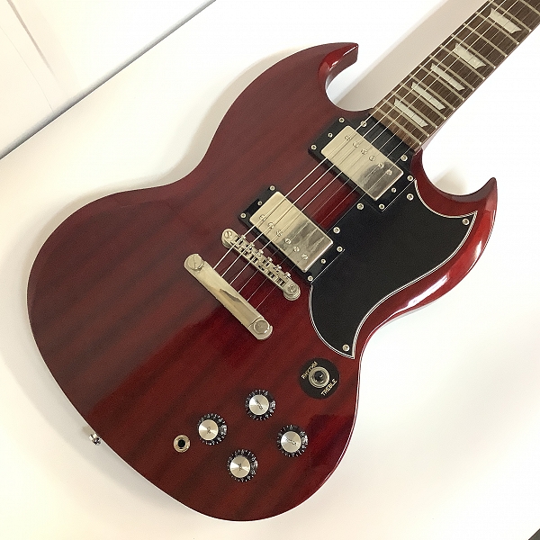 実際に弊社で買取させて頂いた★Epiphone/エピフォン SG G-400 エレキギター ソフトケース付きの画像 4枚目