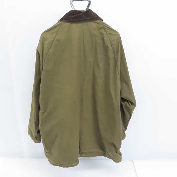 実際に弊社で買取させて頂いたBARBOUR/バブアー ビデイル SL ワックスド コットンジャケット C44/112CMの画像 1枚目