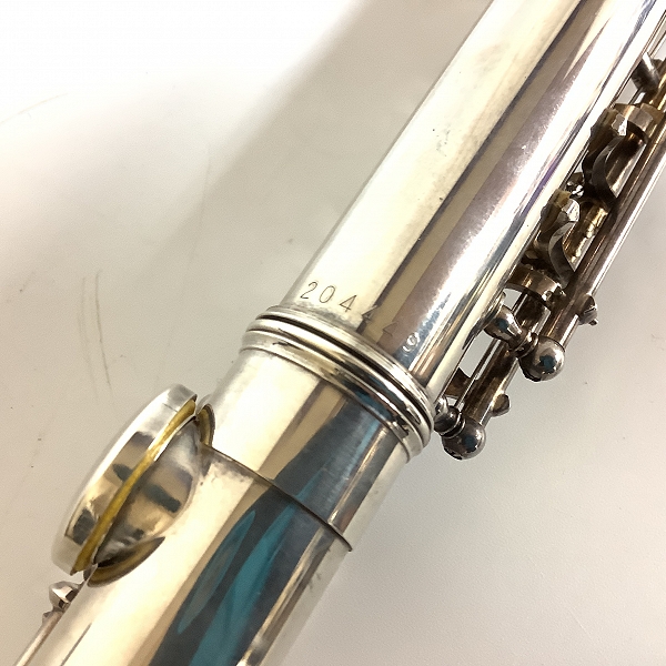 実際に弊社で買取させて頂いたYAMAHA/ヤマハ YFL-211S フルート Eメカ ケース付きの画像 7枚目