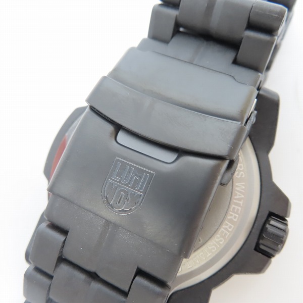 実際に弊社で買取させて頂いたLUMINOX/ルミノックス NAVY SEAL/ネイビーシールズ SERIES 3500 黒/ブラック 腕時計/ウォッチの画像 5枚目