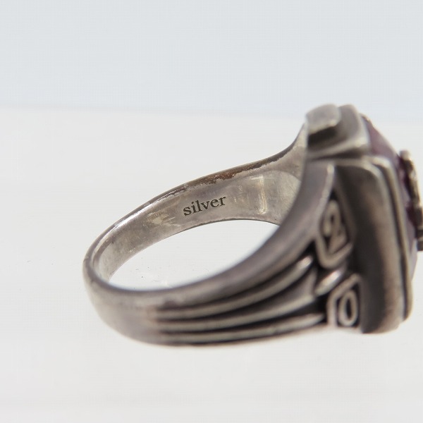 実際に弊社で買取させて頂いたCALEE/キャリー 石付き リング/指輪/10.5号の画像 6枚目