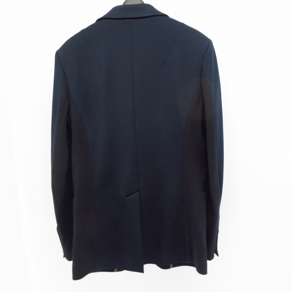 実際に弊社で買取させて頂いたAKM/エーケーエム サイドリブ切り替え 2Bシングルテーラードジャケット YJ003/size：Mの画像 1枚目