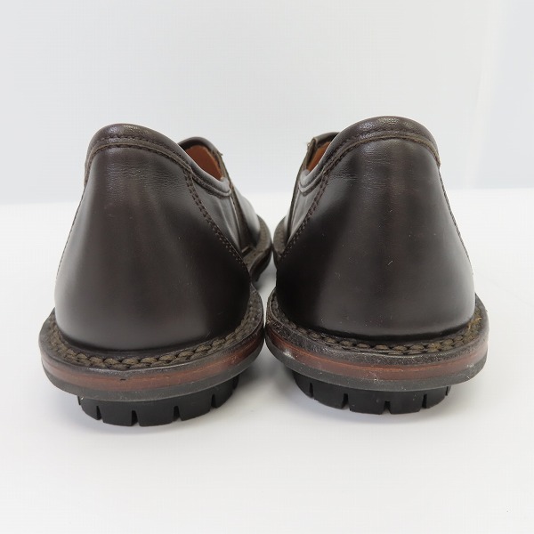 実際に弊社で買取させて頂いたtrippen/トリッペン サイドゴア レザーシューズ ダークブラウン/40の画像 1枚目