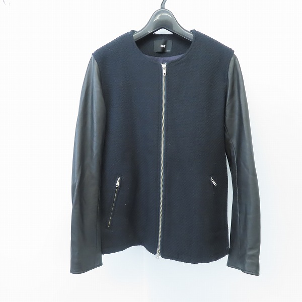 実際に弊社で買取させて頂いたHARE/ハレ ノーカラーライダース HA030031N9/M