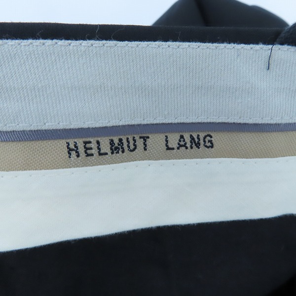 実際に弊社で買取させて頂いたHELMUT LANG/ヘルムートラング ウール スラックス/ドレスパンツ/size：48の画像 3枚目