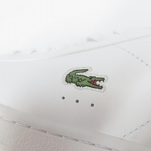 実際に弊社で買取させて頂いた【未使用】LACOSTE/ラコステ CARNABY/カーナビー レザーローカットスニーカー SF00370/38Aの画像 6枚目
