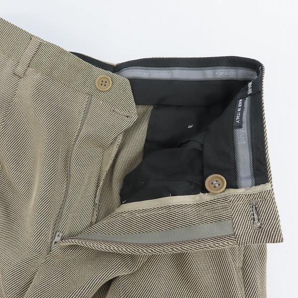 実際に弊社で買取させて頂いたGIORGIO ARMANI/ジョルジオアルマーニ ジャケット/パンツ セットアップ 46/48の画像 6枚目