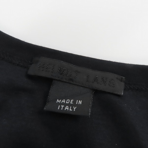 実際に弊社で買取させて頂いたHELMUT LANG/ヘルムートラング コットン半袖Tシャツ HU03100/Sの画像 2枚目