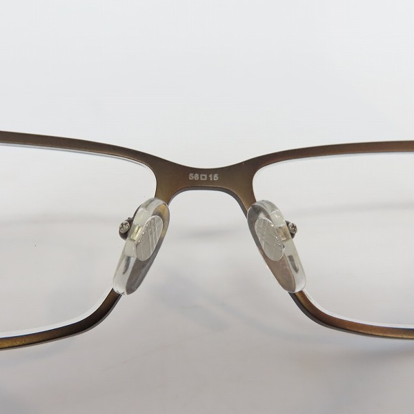 実際に弊社で買取させて頂いたBURBERRY/バーバリー チタン 眼鏡/メガネフレーム 1292TDの画像 5枚目