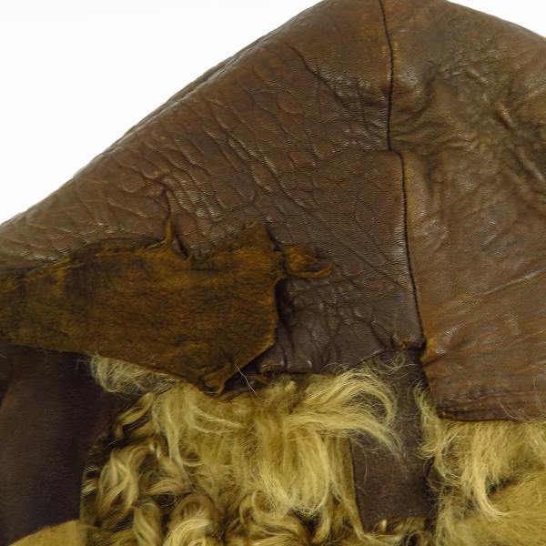 実際に弊社で買取させて頂いたIF SIX WAS NINE/イフシックスワズナイン BRONDY ムートンレザージャケット/0の画像 7枚目
